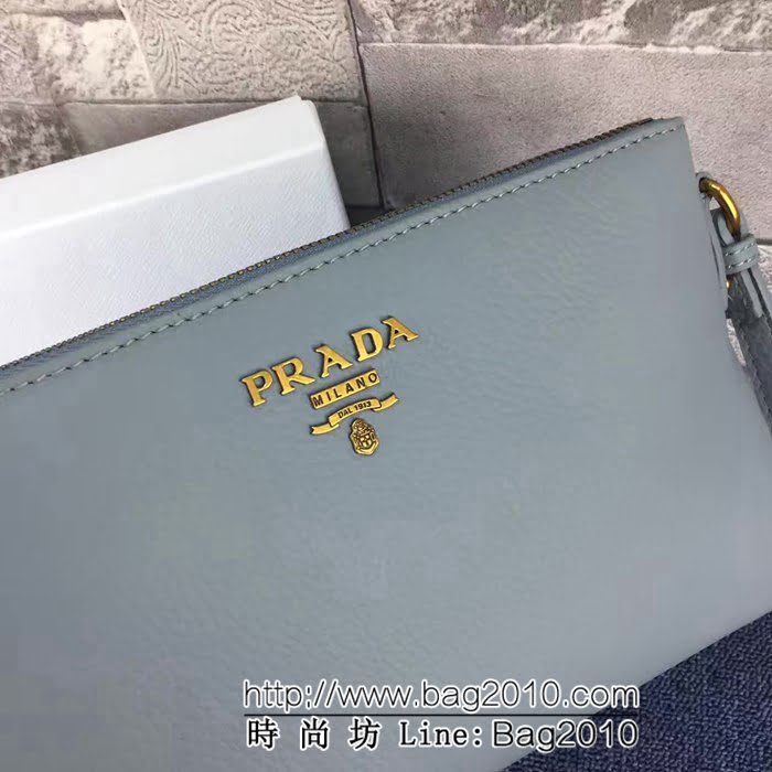 普拉達PRADA原單 PRADA 1BH050 義大利最新版 進囗頭層牛皮單肩斜跨包 PHY1301